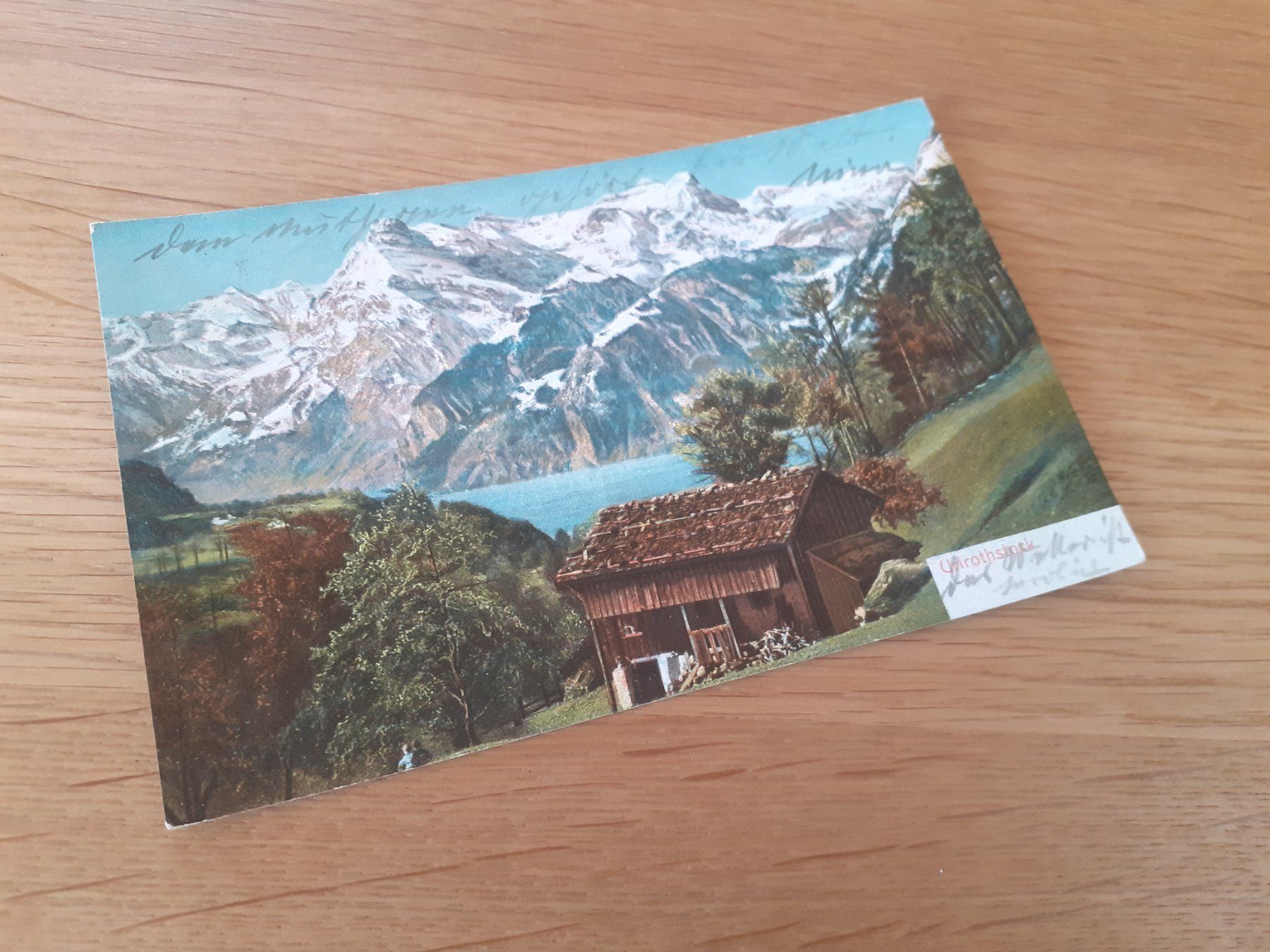 Ansichtskarten: ERSTFELD an der GOTTHARD BAHN - 1905 – Gebraucht aus Winterthur von Ornyx7