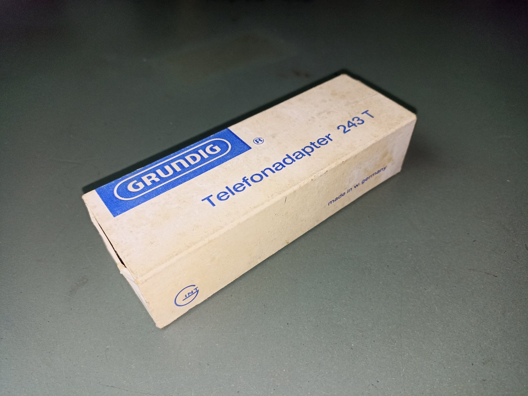 Grundig Microfoni: Antike Mikrophon Grundig Telefonadapter 243T () – Usato da Winterthur venduto da Sacramons 3