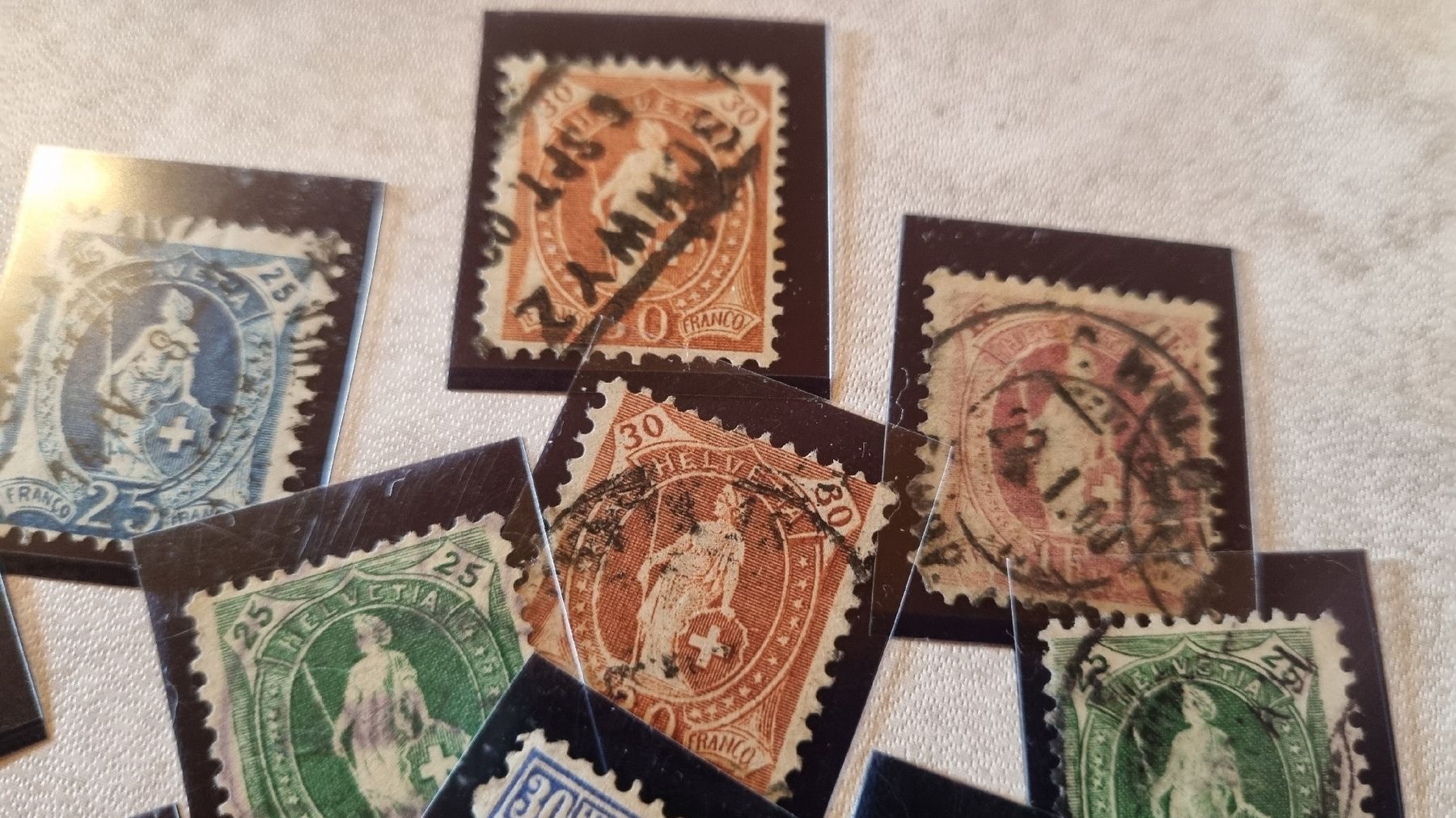 Alle Briefmarken: ALTSCHWEIZ - SAMMLUNG AB 1868 – Gebraucht aus Heimenschwand von Valvora 7