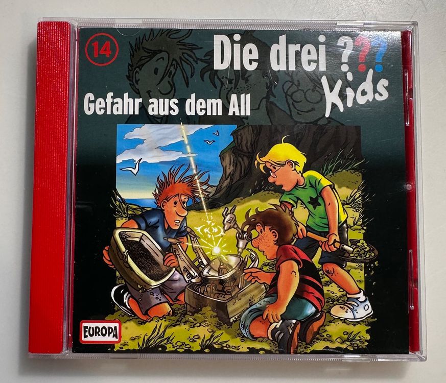 CD Hörbuch Die drei ??? Kids, Nr 14, Gefahr aus dem All (Gebraucht) in ...