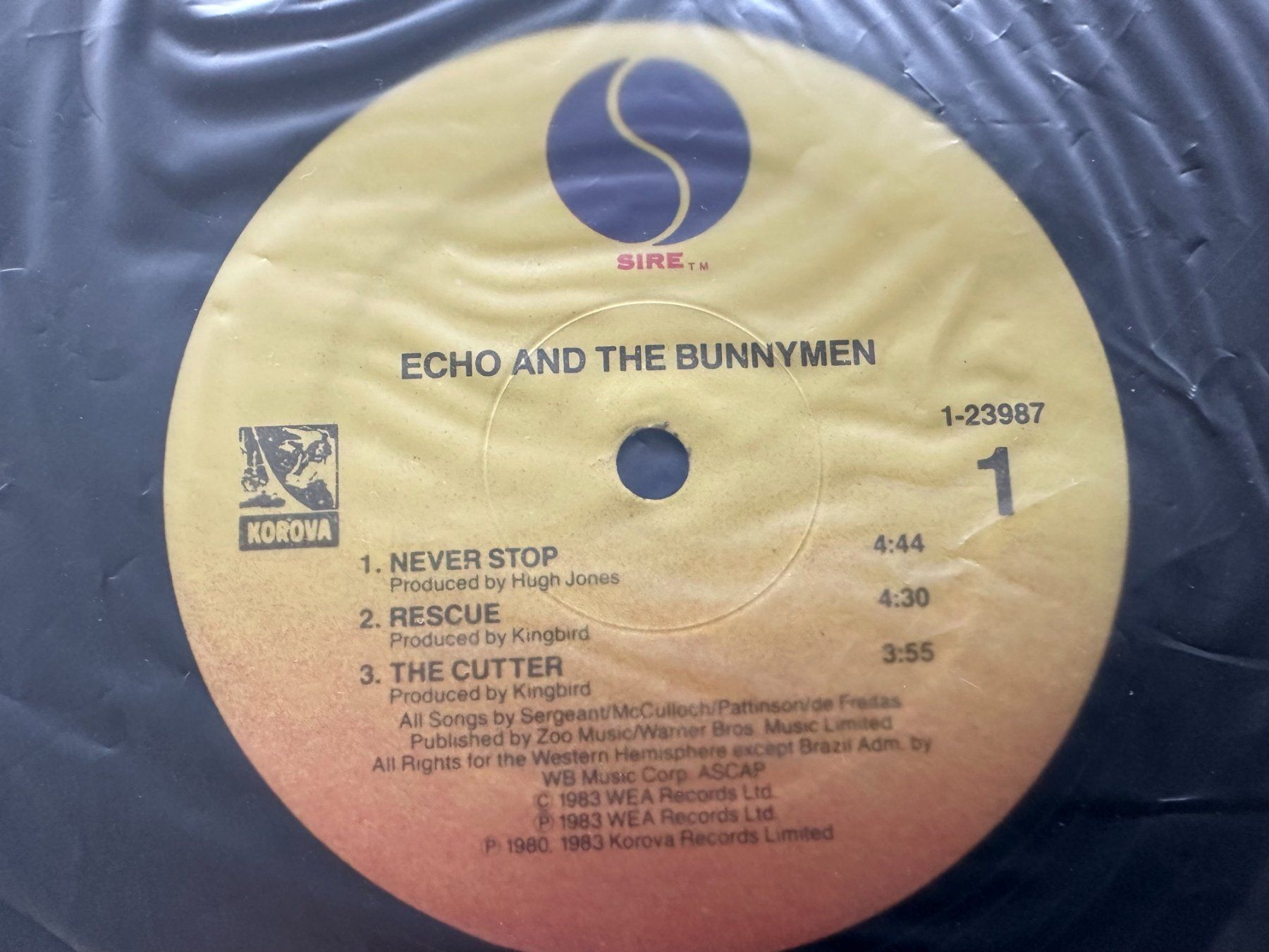 Vinyles: ECHO & THE BUNNYMEN MLP SAME – D'occasion à Sion par jaipur1401 4