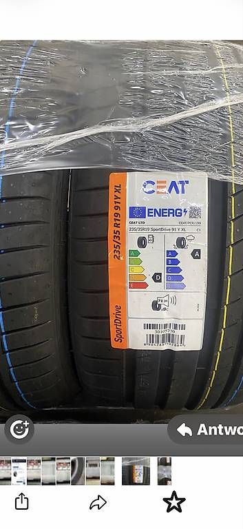 Pneumatici & Ruote complete: Reifen 235/35r19 – Usato da Wangen SZ venduto da paul112 1