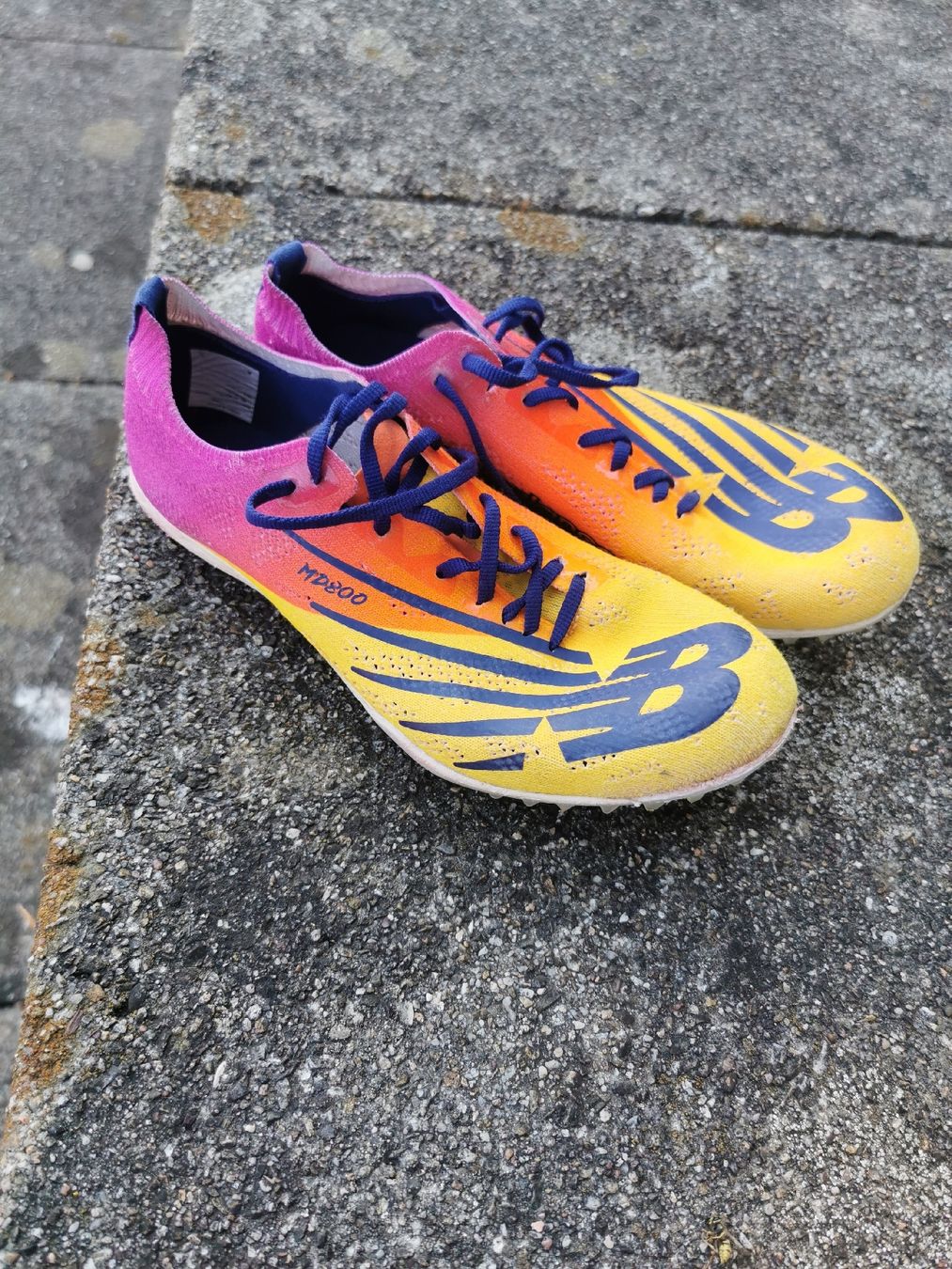 New Balance Scarpe da uomo: New Balance MD800 Track Spikes  – Usato da Jona venduto da curlie_82 1