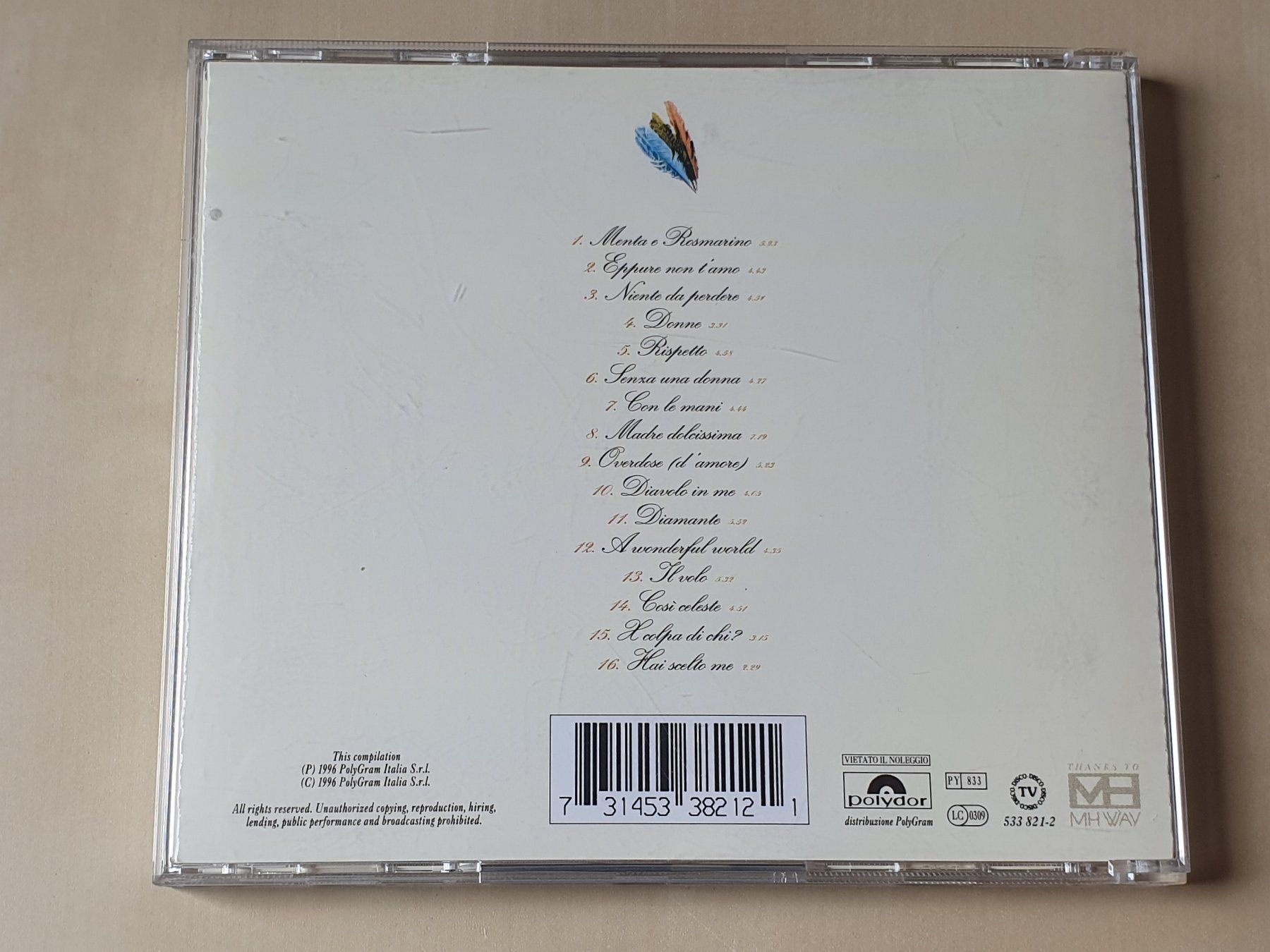CDs: Zucchero The Best Of – Gebraucht aus Stansstad von collectorsshop 1