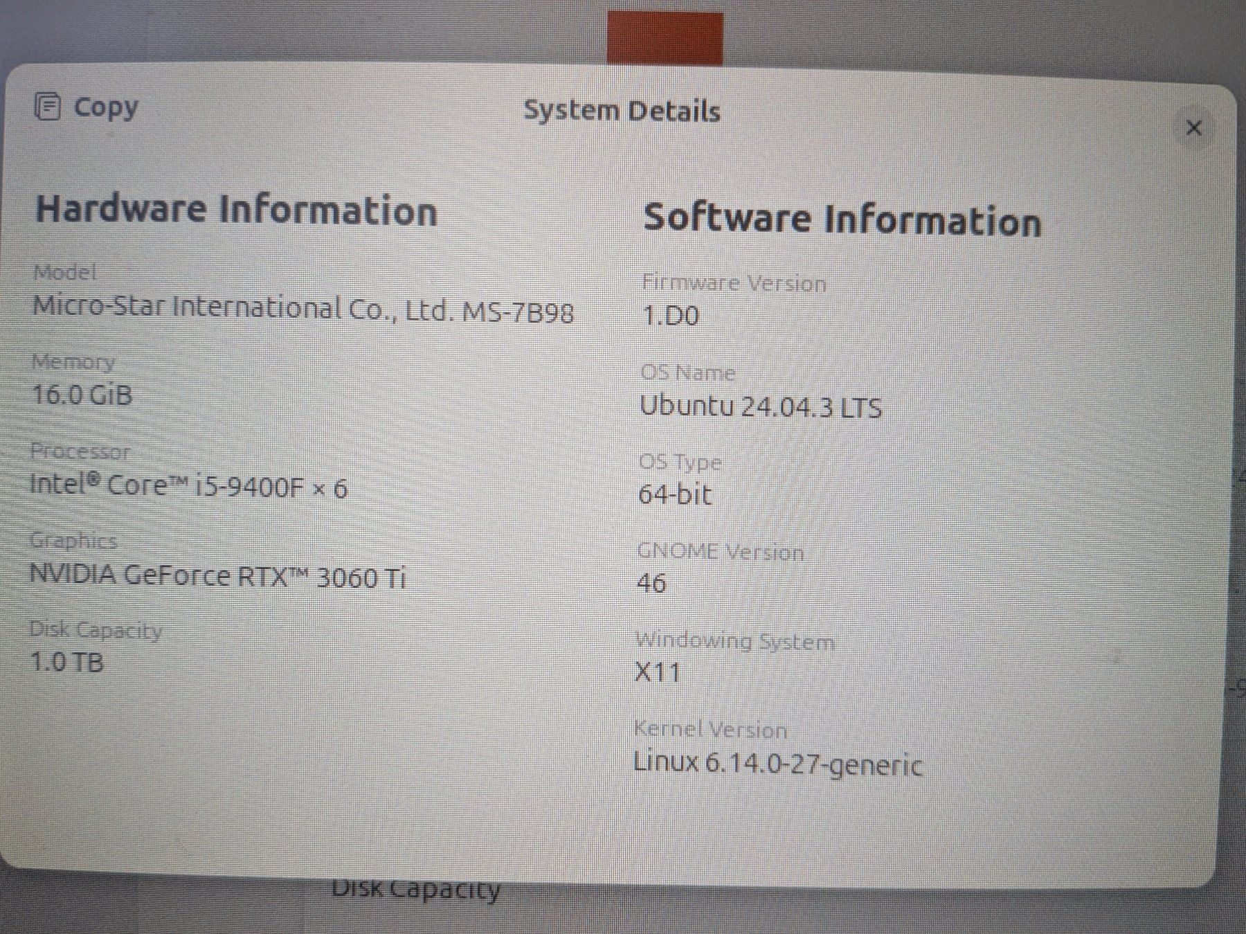 Intel PC: Desktop Computer, Intel Core i5-9400F 16GB RTX 3060 Ti, 1TB – Usato da Wettingen venduto da Lata2012 5