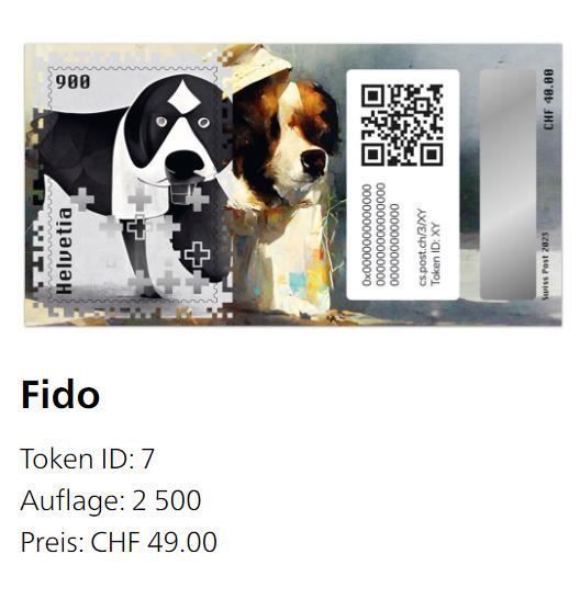 Tutti i francobolli: Swiss Crypto Stamps 3.0 ID:7 – Nuovo e nell'imballaggio originale da Baar venduto da CryptoShop
