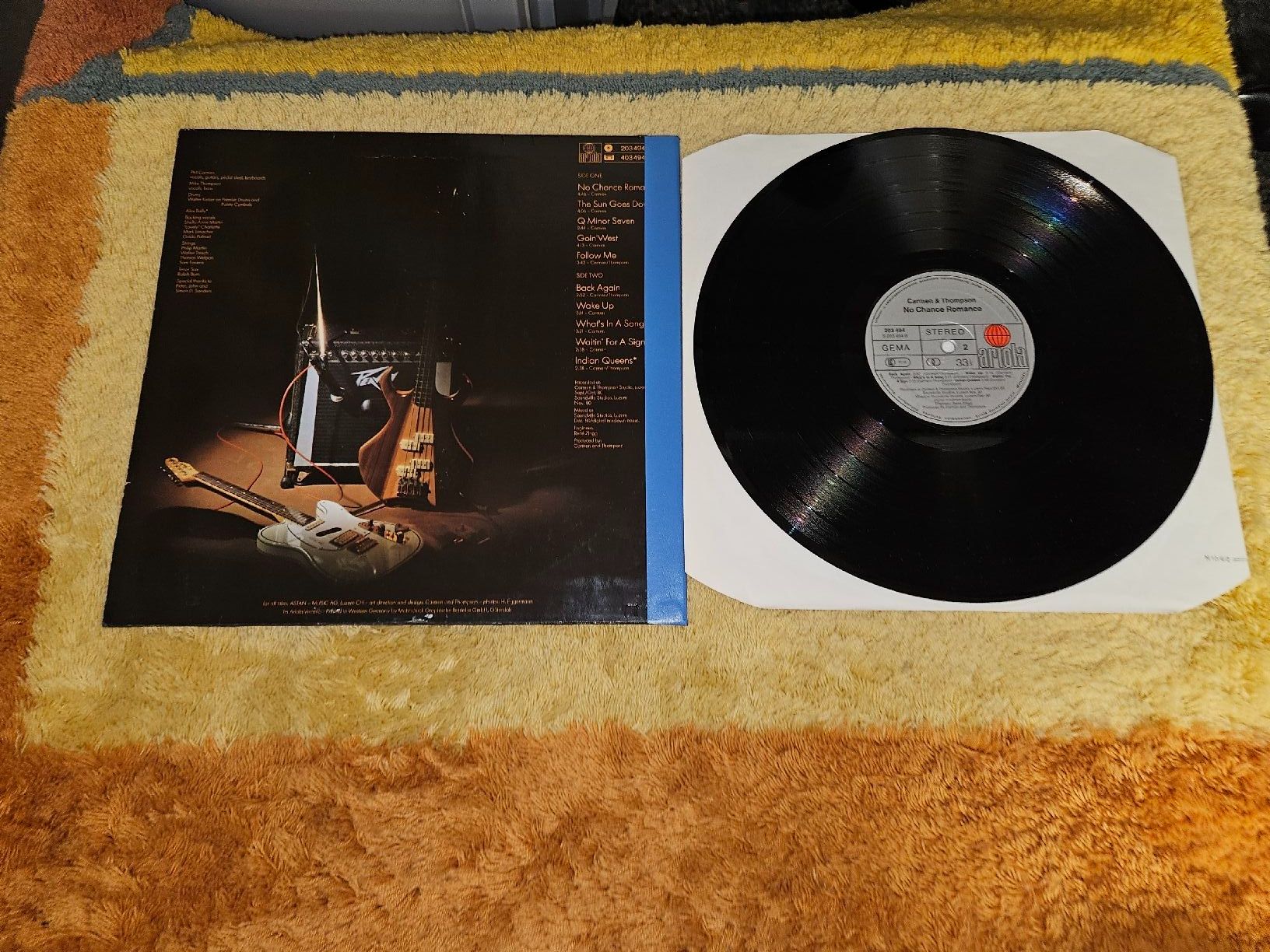 Dischi in vinile: P.Carmen & M. Thompson Schallplatte Lp - No Chance Romance – Nuovo (secondo la descrizione) da Lyss venduto da Alexine 1
