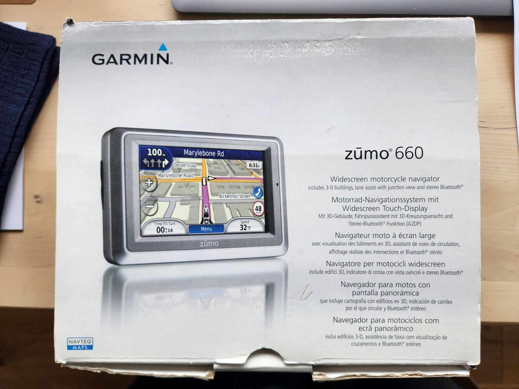 Navigatori: Garmin Zumo 660 Motorrad Navi – Usato da Busswil BE venduto da Fluebue