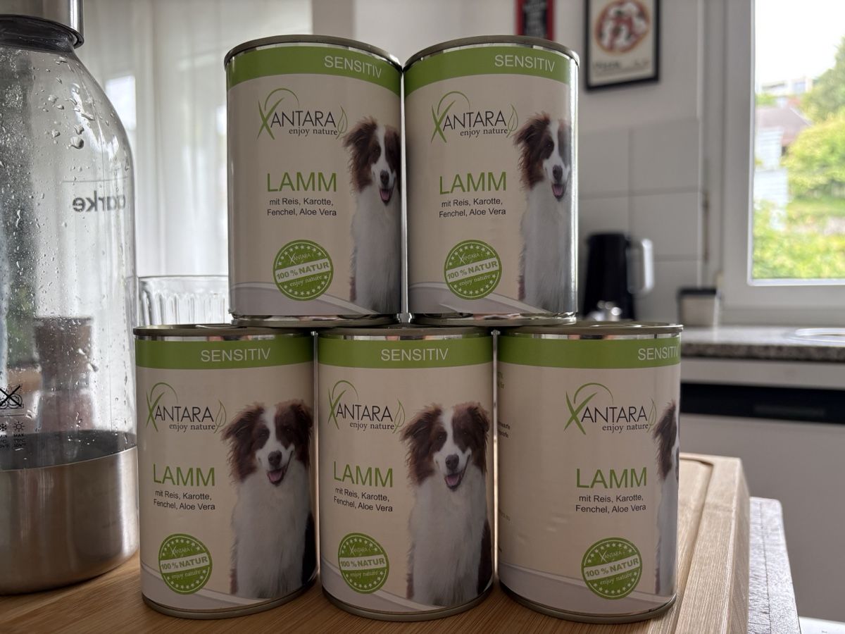 Futter: Xantara Sensitive Hundefutter Lamm – Neu und originalverpackt aus Rieden AG von Tantan_M