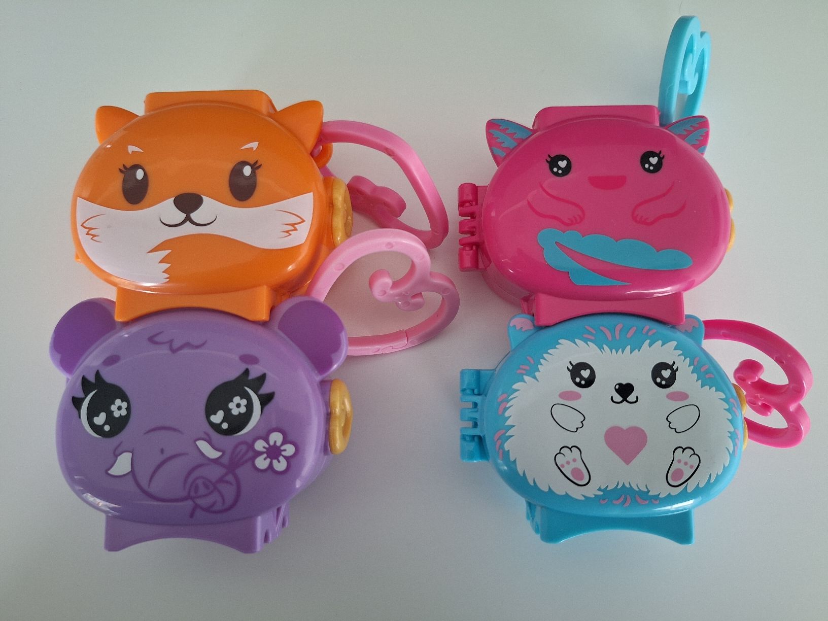 Polly Pocket Spieldosen: Polly Pocket "Pet Connects" - 4 Stück – Gebraucht aus Boll von mina0023