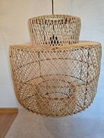Deckenleuchte Rattan gr.