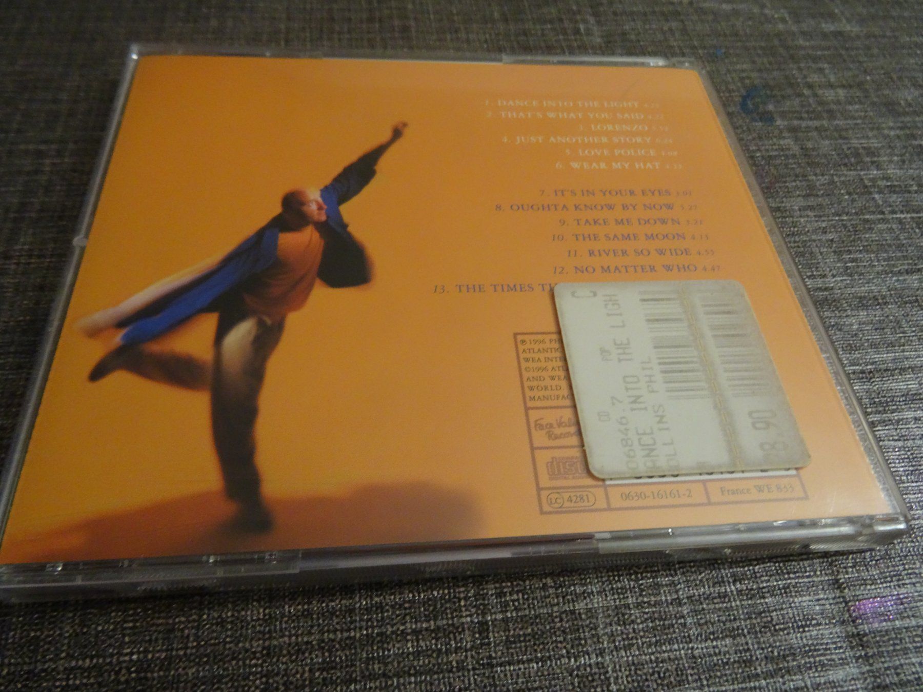 CDs: Phil Collins - Dance Into The Light CD - – Gebraucht aus Olten von Disc-Ausverkauf 1