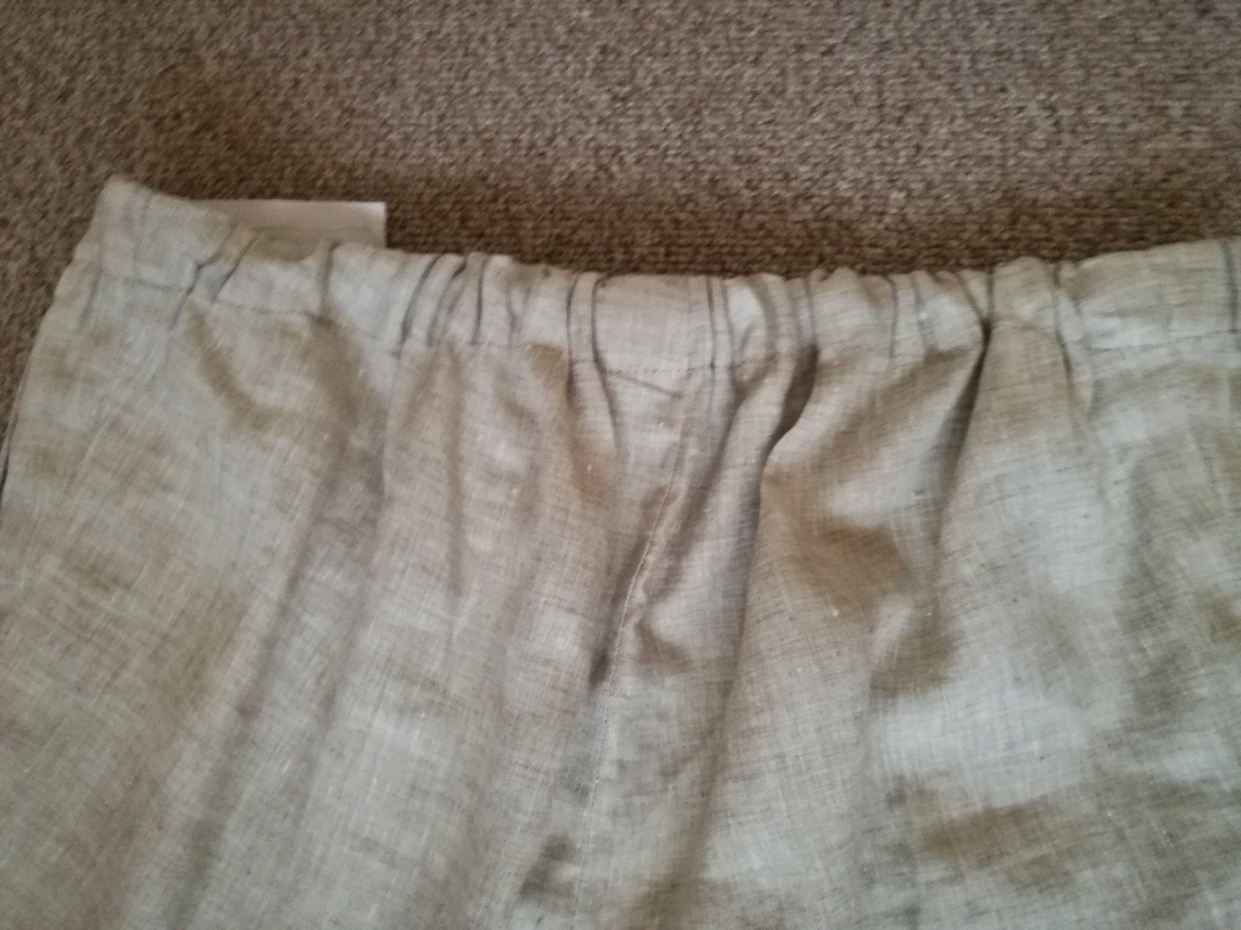 Hosen: Damenhose kurz beige aus Leinen – Neu (gemäss Beschreibung) aus Horn von sonjamenzi 4