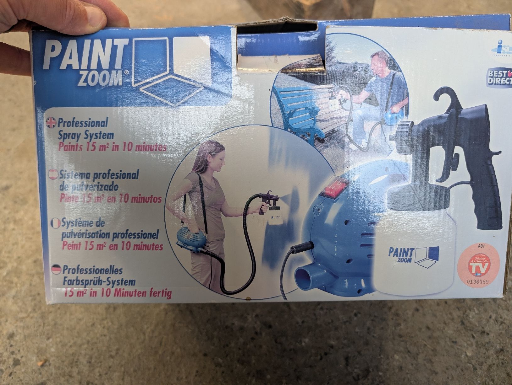 Alle Werkzeuge: Paint Zoom Farbsprühsystem – Gebraucht aus Baar von Rbelcanto 3