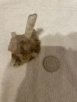 Bergkristall Gruppe, natuerlich, Sammlerstueck, Raritaet