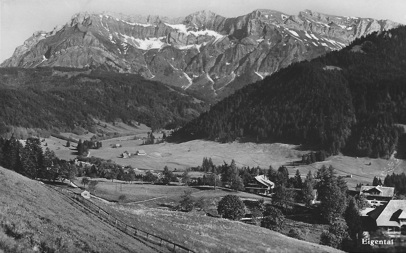 Cartoline postali: Eigenthal / Eigental  LU    1938 – Usato da Flums venduto da Guscha1
