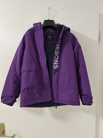 Skidress komplett. Didriksons, violett mit Reflektoren, 140