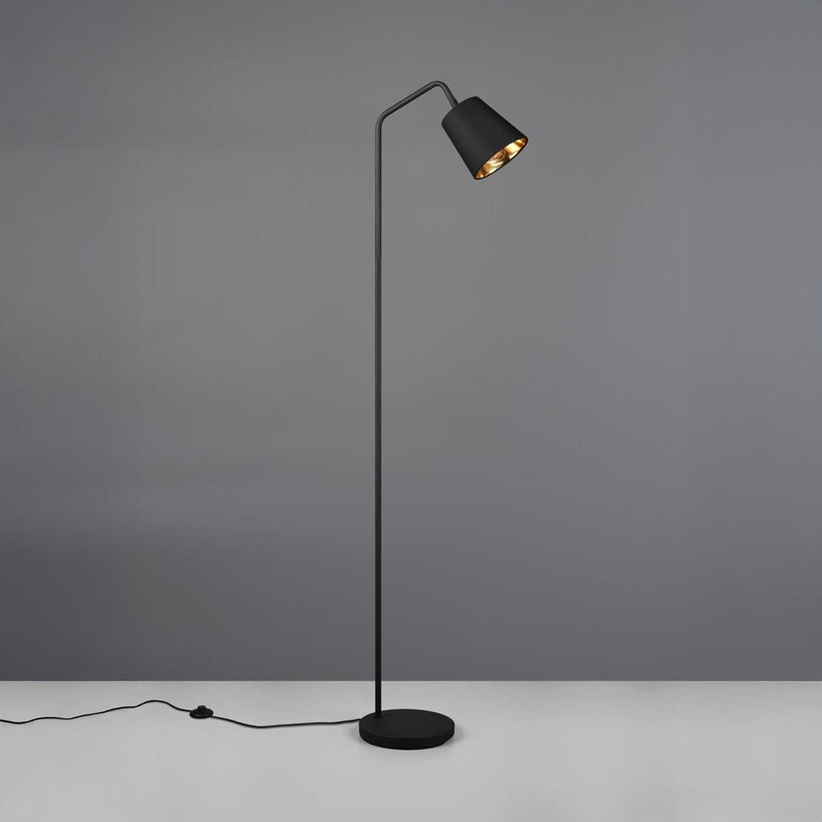 Lampade: Stehleuchte, Metall, Stoff, 148 cm Höhe – Nuovo (secondo la descrizione) da Kreuzlingen venduto da Smart-Light 2