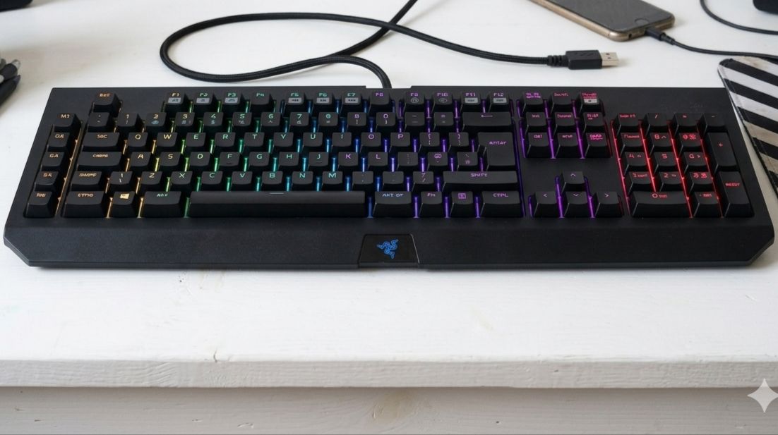 Razer Tastaturen: Razer Blackwidow like new – Gebraucht aus Zürich von ism_z5p2