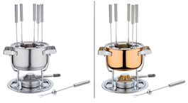SPRING Fondue-Garnitur Davos ø 17 cm Edelstahl - Auswahl