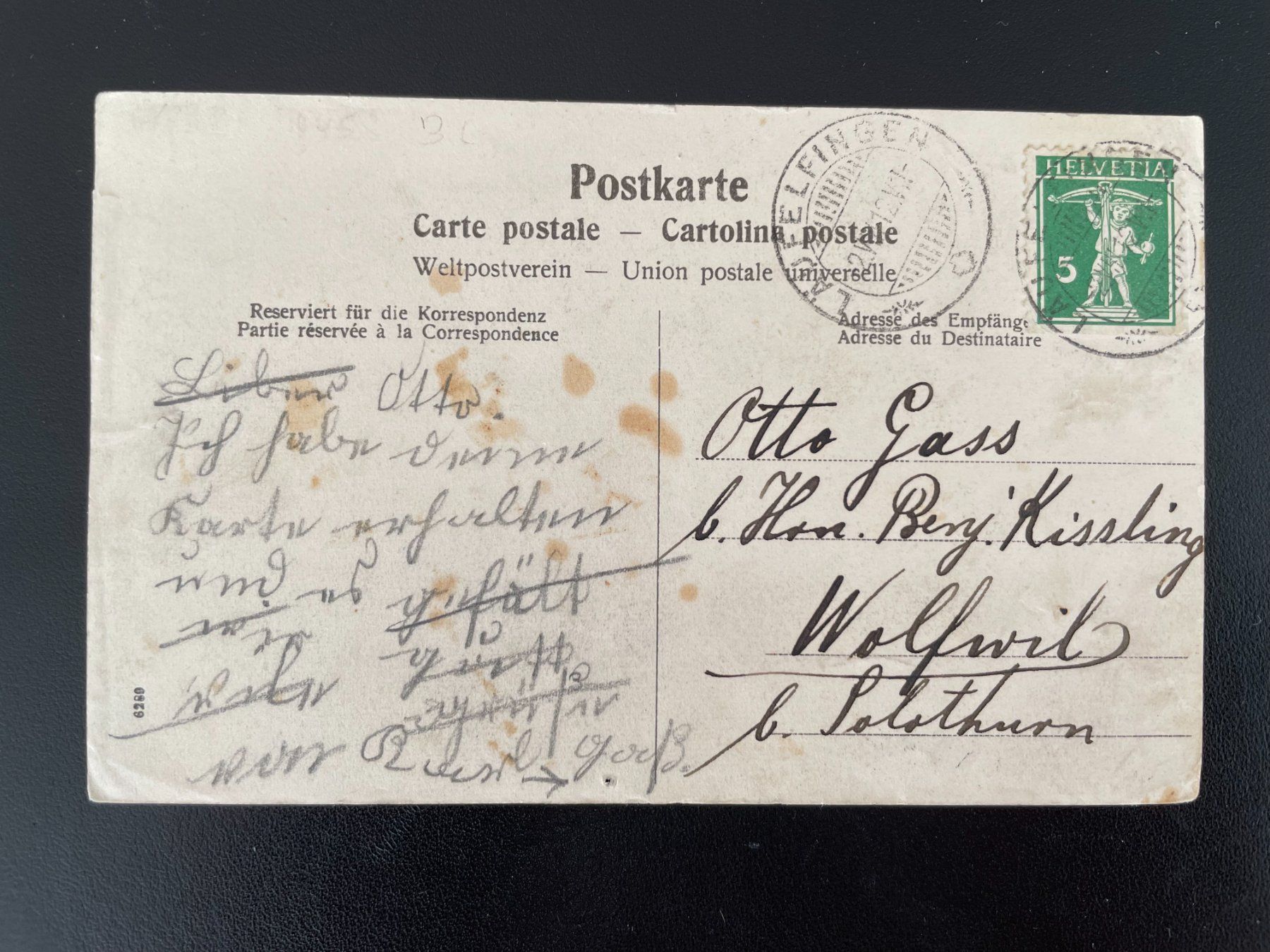 Cartoline postali: AK BL Eptingen, Hof U. Laufmatt – Usato da Thal venduto da Danny82 1