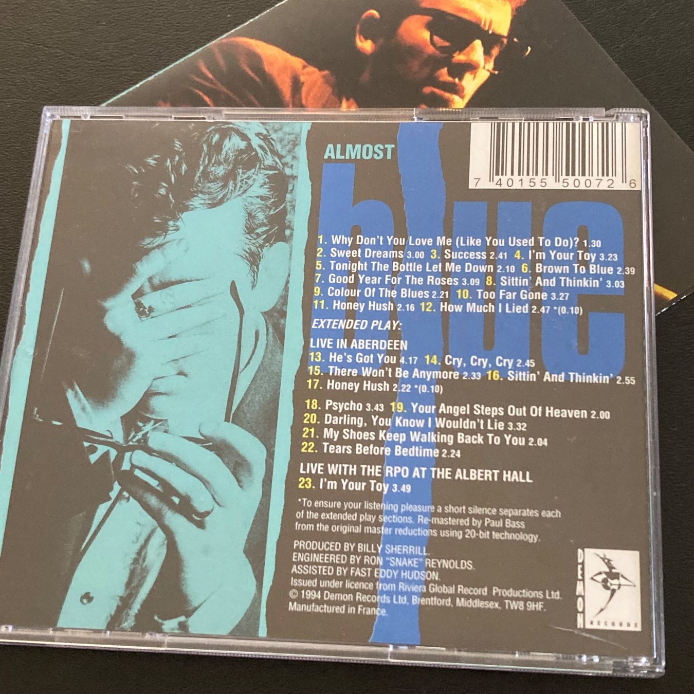 CD: Elvis Costello & The Attractions - Almost Blue – Usato da Bern venduto da Ntsamina 1