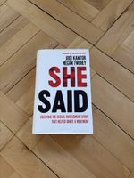 SHE SAID (signed!)