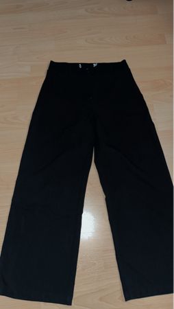Pantalon noir large Zara, taille 38