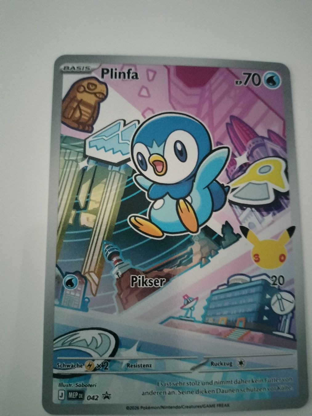 Pokémon Sammelbilder & Trading cards: Pokemon Plinfa MEP 042 – Neu (gemäss Beschreibung) aus Balsthal von hei_xn6y