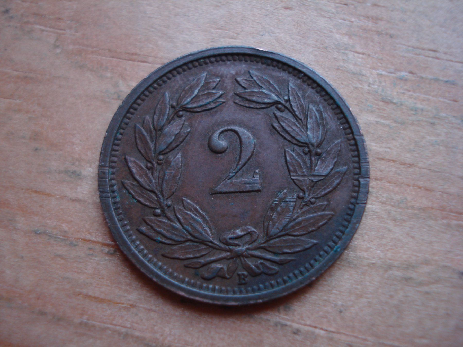 Tutti le monete: (W5) 2 Rappen 1926 – Usato da Erlach venduto da Net-Coins 1