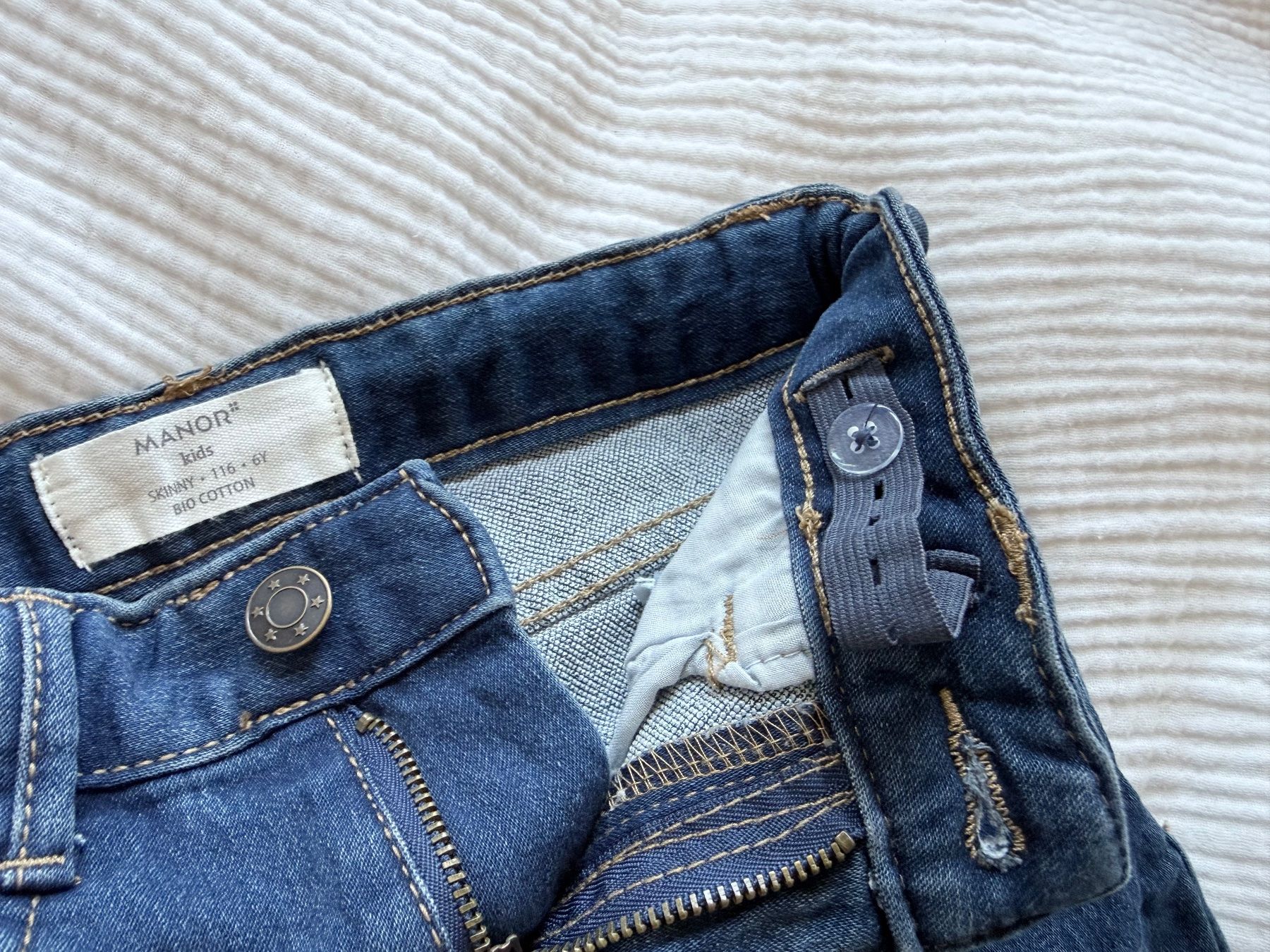 Mango Pantalons: Manor Jeans Blau - Gr. 128, NEU – Neuf avec emballage d'origine à Baden par JellyMonster 3