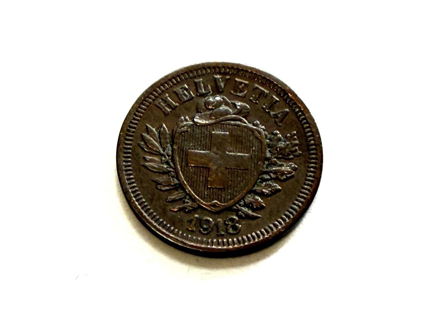 Tutti le monete: 1 Rappen 1918 – Usato da Saas-Fee venduto da edy_z6q9