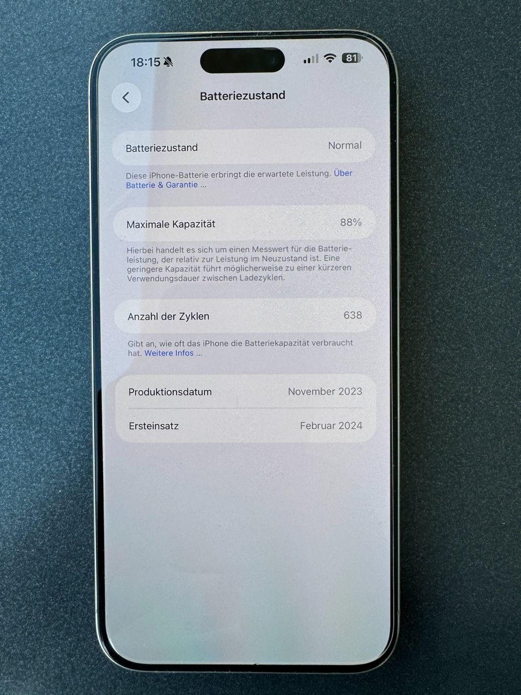 Apple Telefoni cellulari / Smartphones: Titan iphone 15 pro max – Usato da Luterbach venduto da Bek1 2