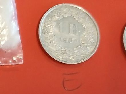 Tutti le monete: Silbermünze 1 franken – Usato da Pfeffikon LU venduto da cleoopatraa