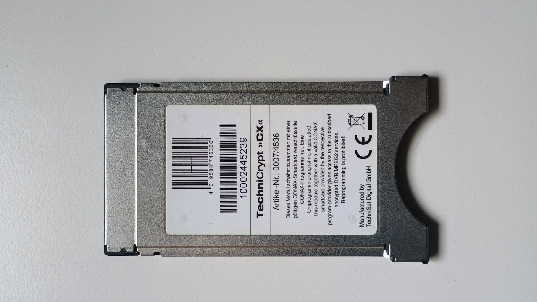 Technisat Récepteurs: TechniSat CI Modul – D'occasion à Rothrist par GIWALD 1