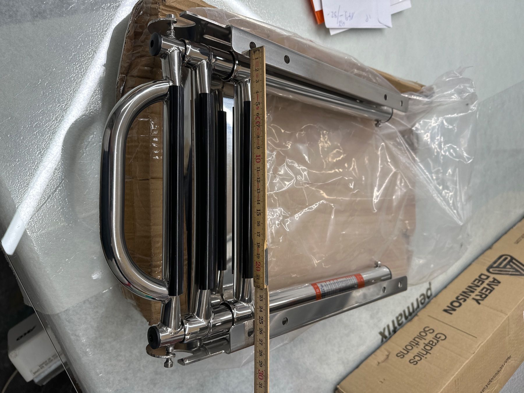 Scale: Boot Badeleiter aus Edelstahl, neuwertig, Top Zustand! – Nuovo e nell'imballaggio originale da Bichelsee venduto da 123Tremp321 6
