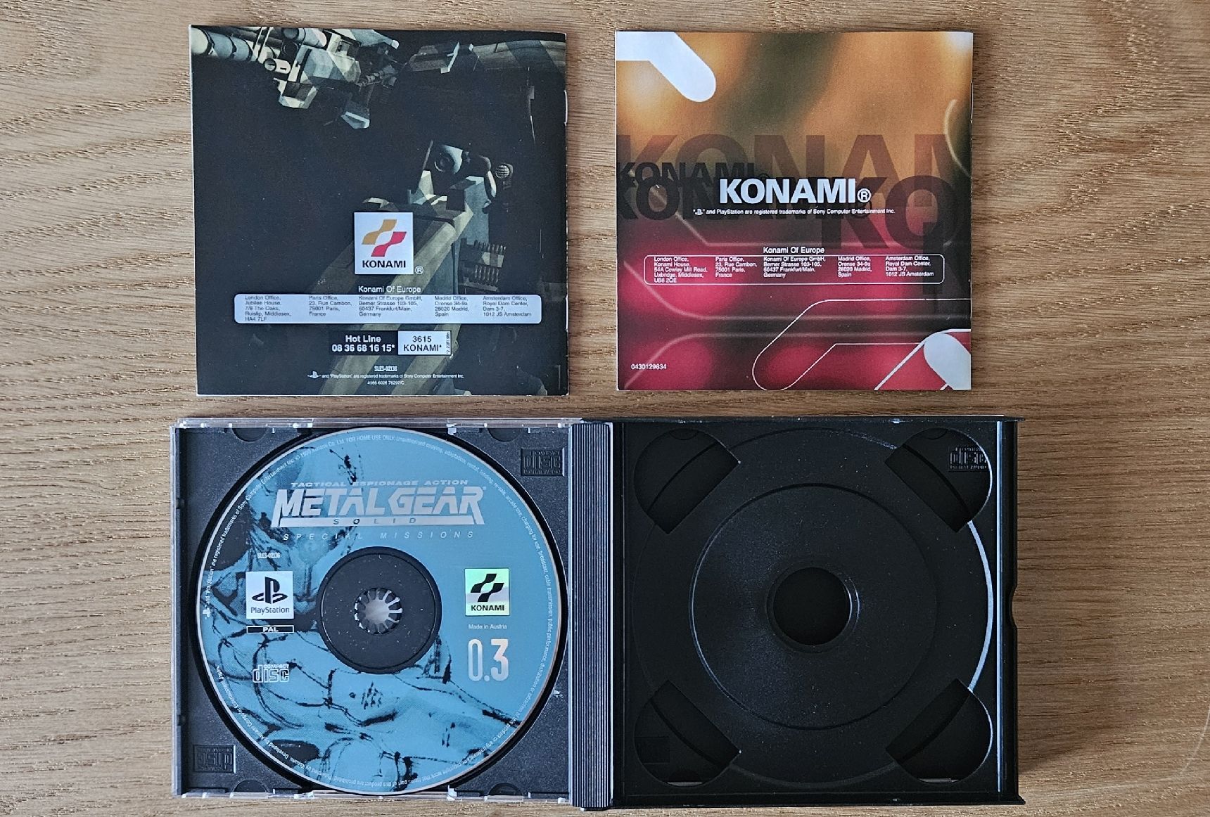 Sony Jeux: Metal Gear Solid - Missions Speciales - Ps1 - FR – D'occasion à Delémont par Max-VideoGames 1