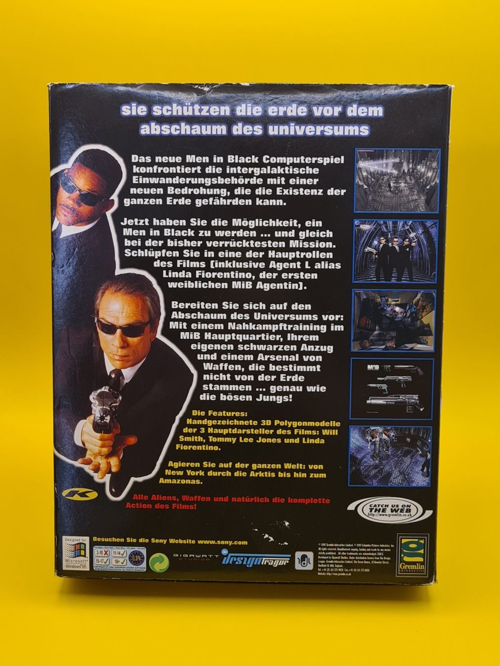 Giochi: PC Game | MIB | Men In Black | Gremlin Interactive Ltd. 1997 – Usato da Dietikon venduto da Jacky1983 1