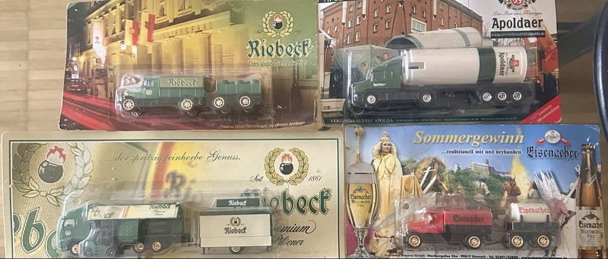 Kit di modellismo & Modellini statici: 8 Model Lastwagen  – Nuovo e nell'imballaggio originale da Malters venduto da Gustov