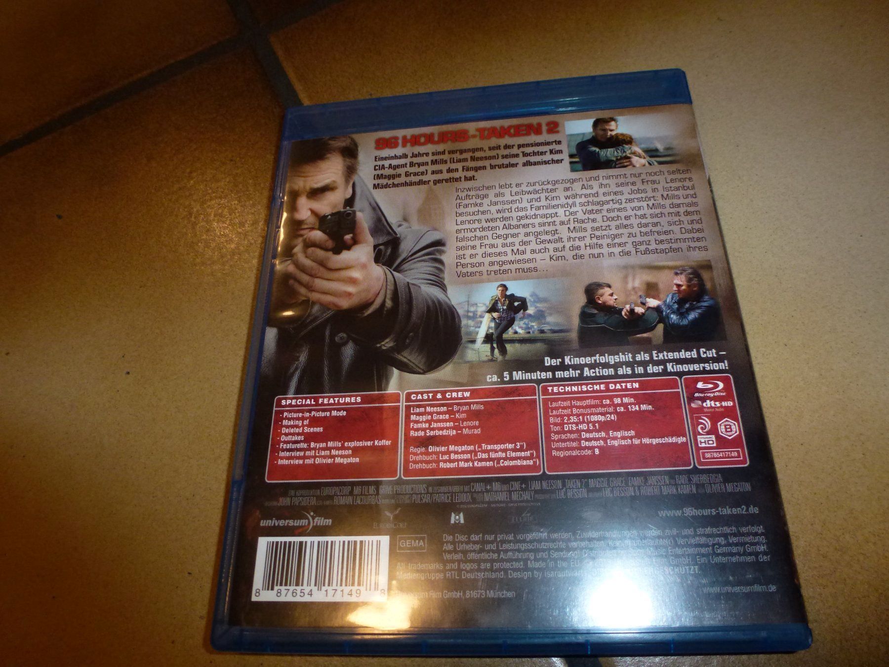 Tutti i DVDs: 96 Hours -Taken 2 BLU-RAY – Usato da Olten venduto da Disc-Verkauf 2