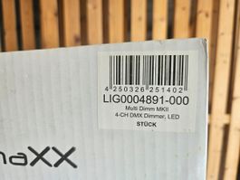 2X lightmaXX Multi Dimm MKII-Dimmer DMX 4 canaux- NEUFS 