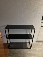 Regal, schwarz, Metall
