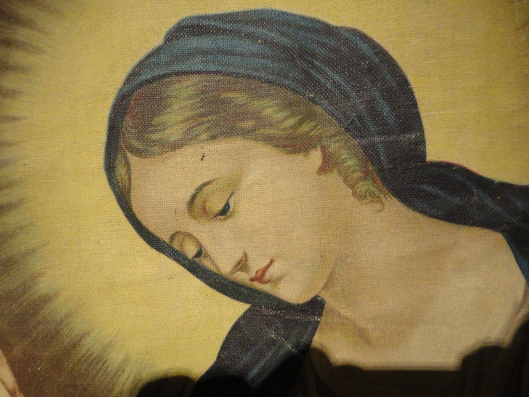 Gemälde: Gemälde - Maria mit Jesuskind – Gebraucht aus Bischofszell von Joachim-115 3