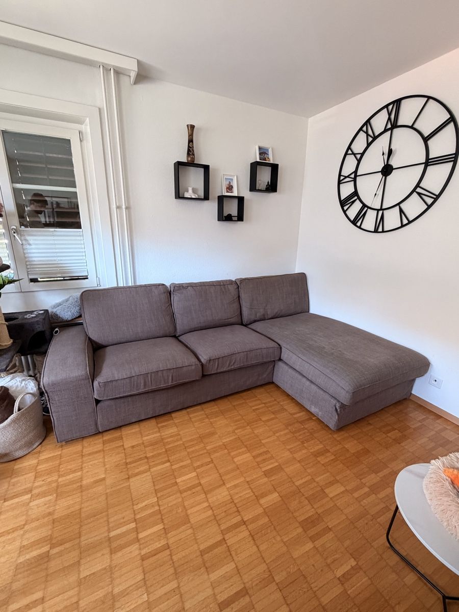 Sofas: Ecksofa braun Ikea Kivik ab CHF 1.00 – Gebraucht aus Zürich von Vanilglace 1