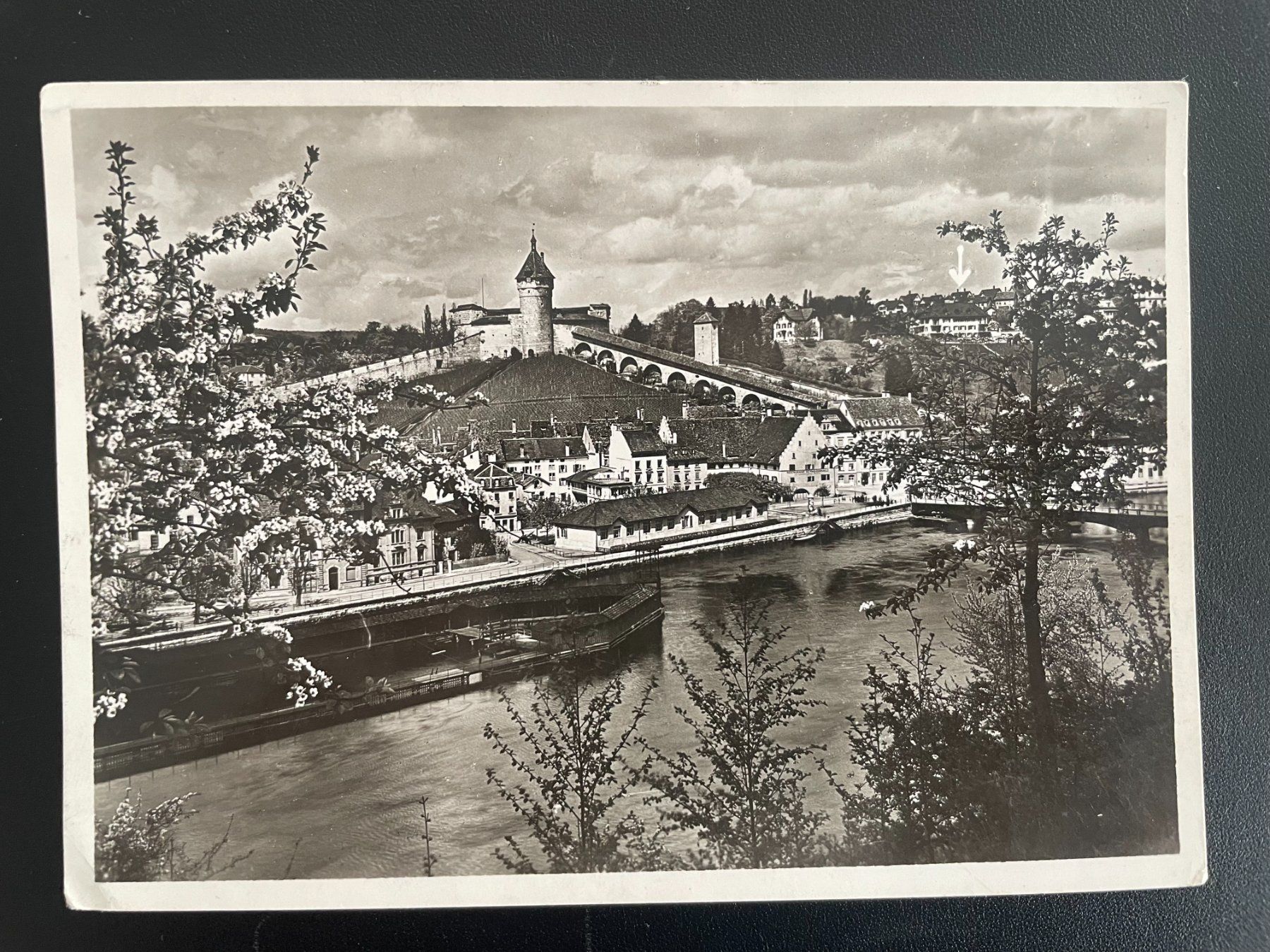 Ansichtskarten: AK SH Schaffhausen, Munot – Gebraucht aus Thal von Danny82