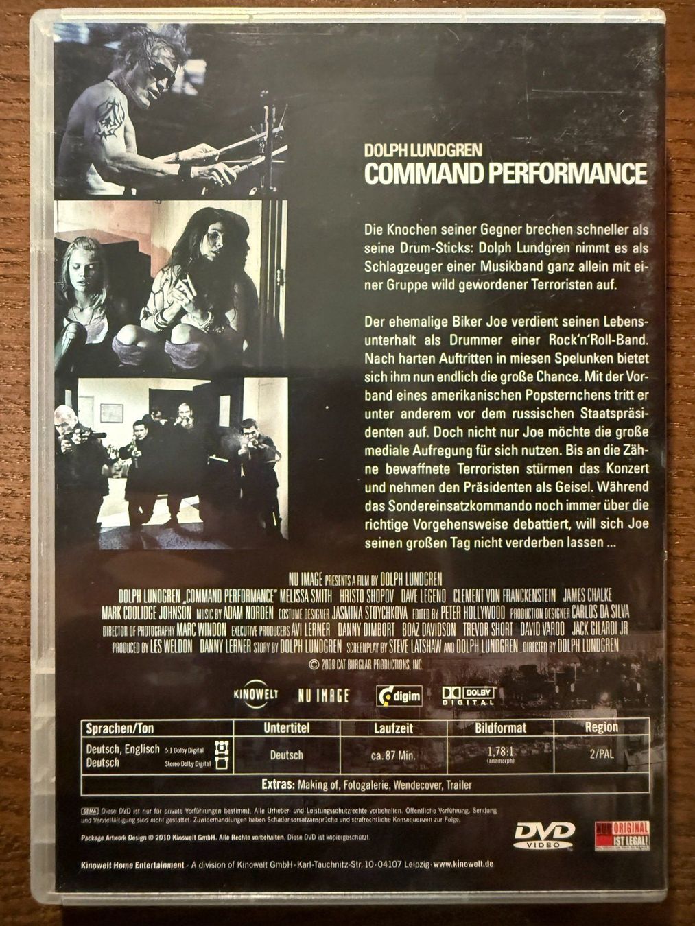 Tutti i DVDs: Command Performance – Usato da Zürich venduto da FilmFreunde 1