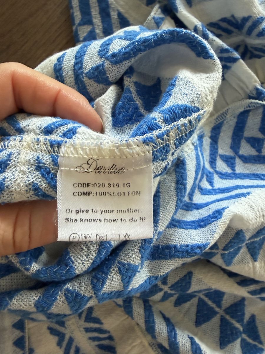 Devotion Vestiti: Kleid Devotion blau weiss Grösse XS  – Nuovo (secondo la descrizione) da Maur venduto da my_private_sale 5
