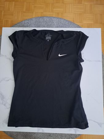 Damen T-Shirt Nike Dri-FIT Schwarz Grösse M sehr gut