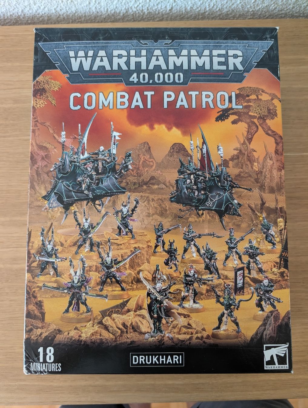 Statuette: Warhammer 40K Drukhari Combat Patrol – Usato da Winterthur venduto da mrcsrs