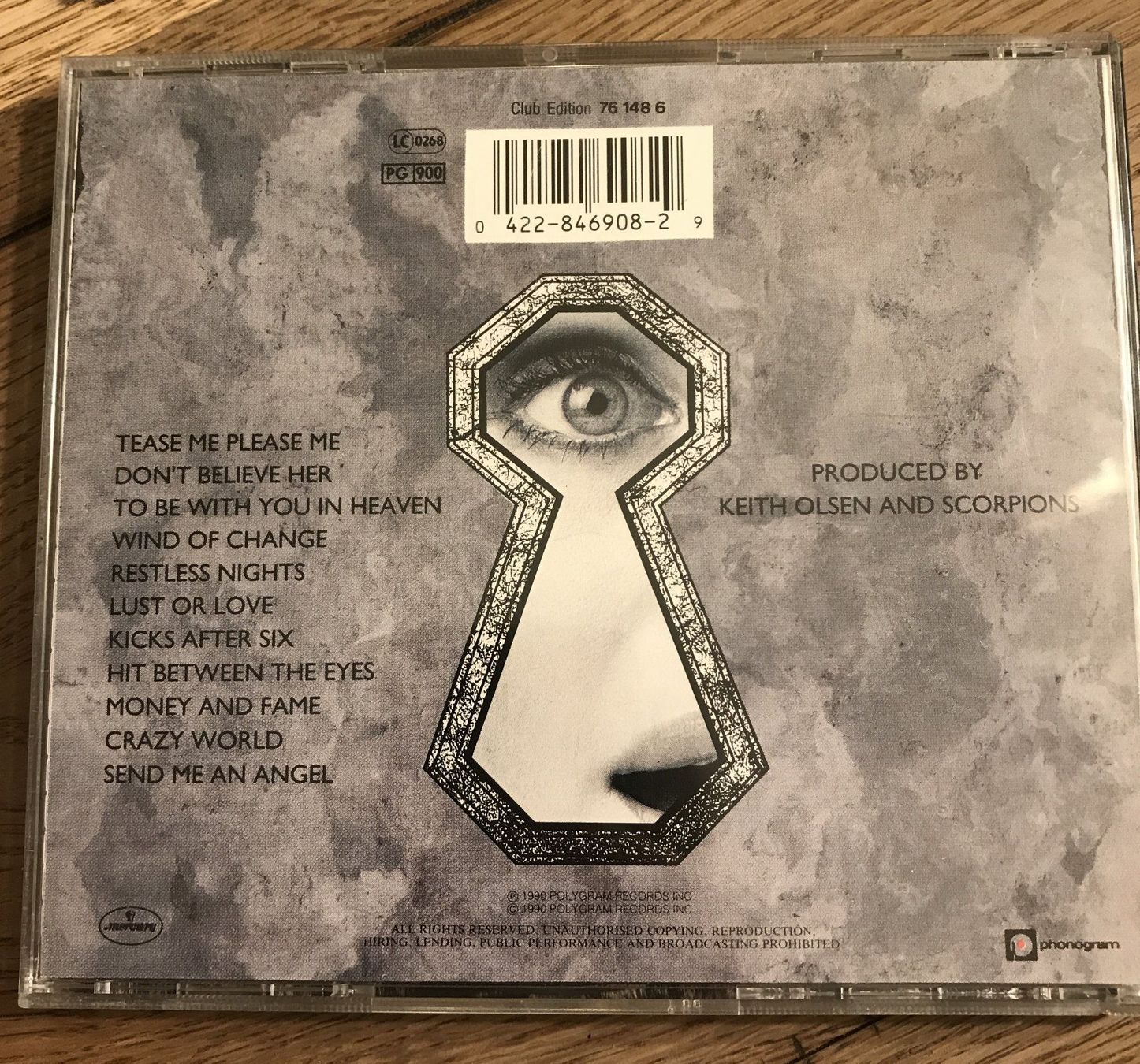 CDs: CD- Scorpions- Crazy World – Gebraucht aus Guntershausen von Gloominati 1